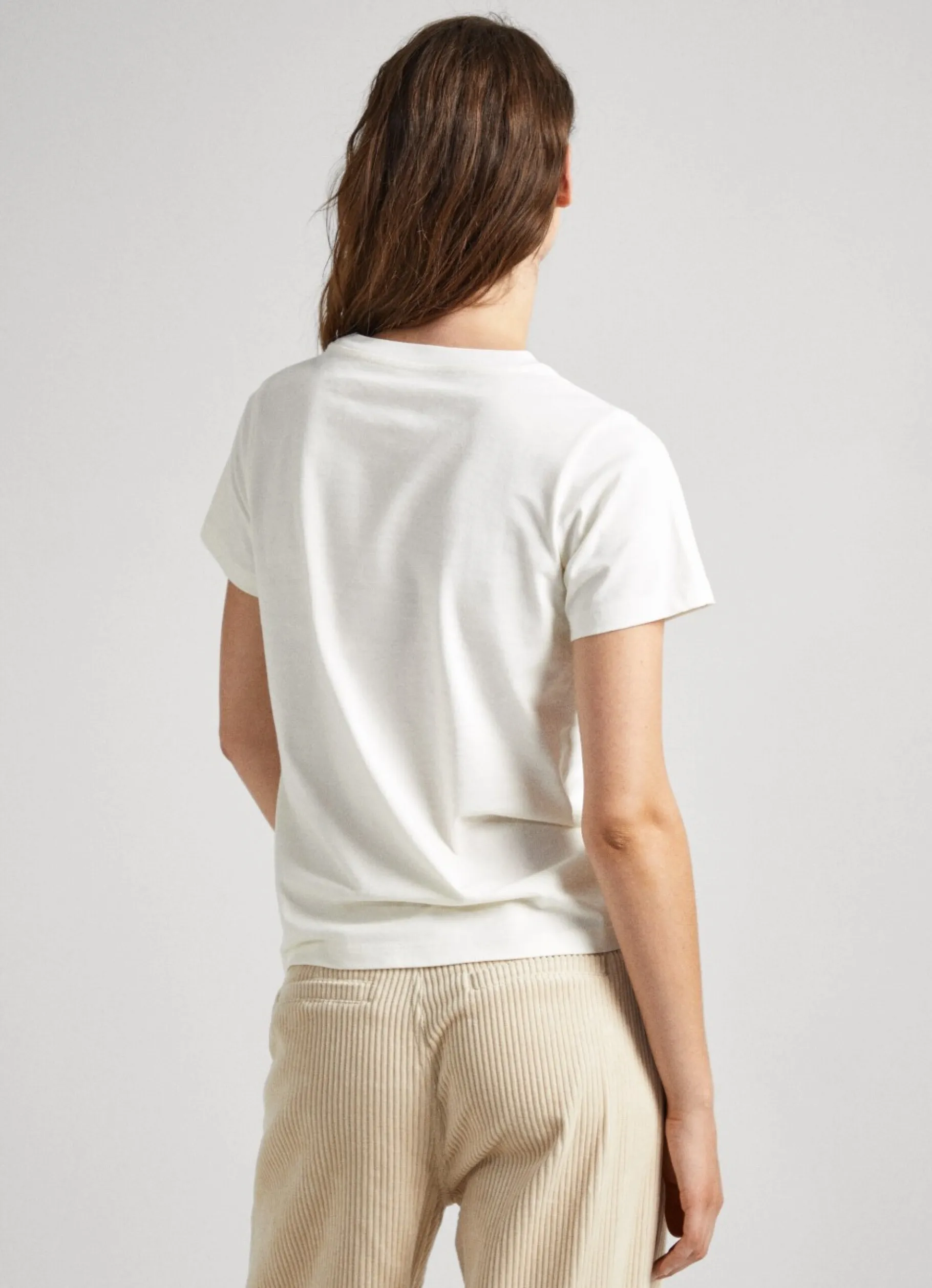 Women Pepe Jeans Logo Print T-Shirt