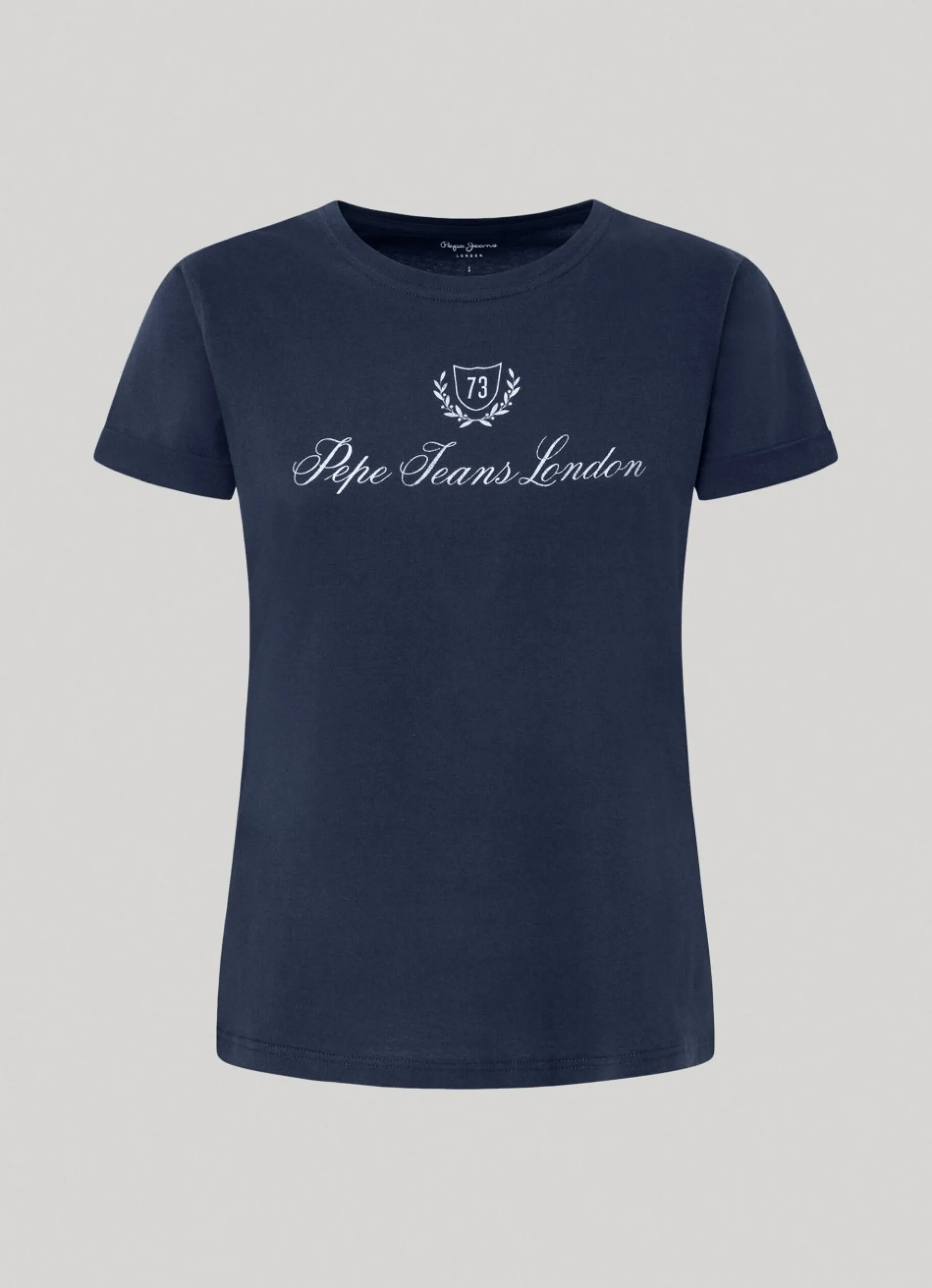 Women Pepe Jeans Logo Print T-Shirt