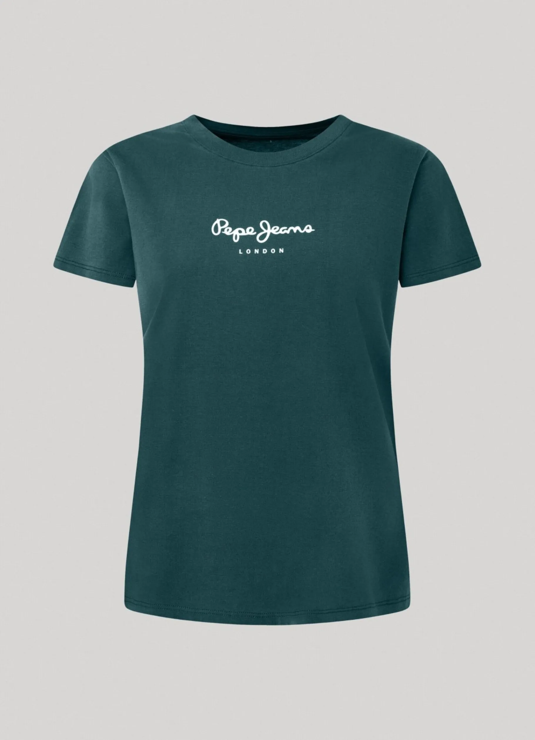 Women Pepe Jeans Logo Print T-Shirt