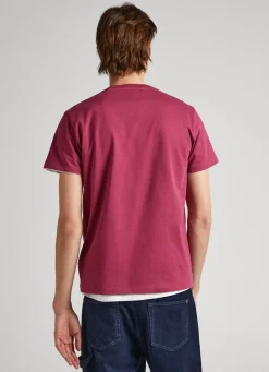 Men Pepe Jeans Logo Printed T-Shirt