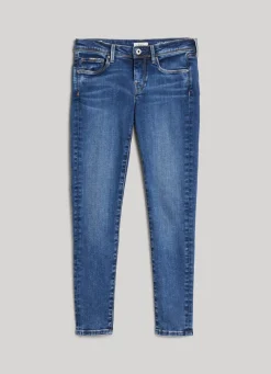 Women Pepe Jeans Lola Skinny Fit Mid-Rise Jeans