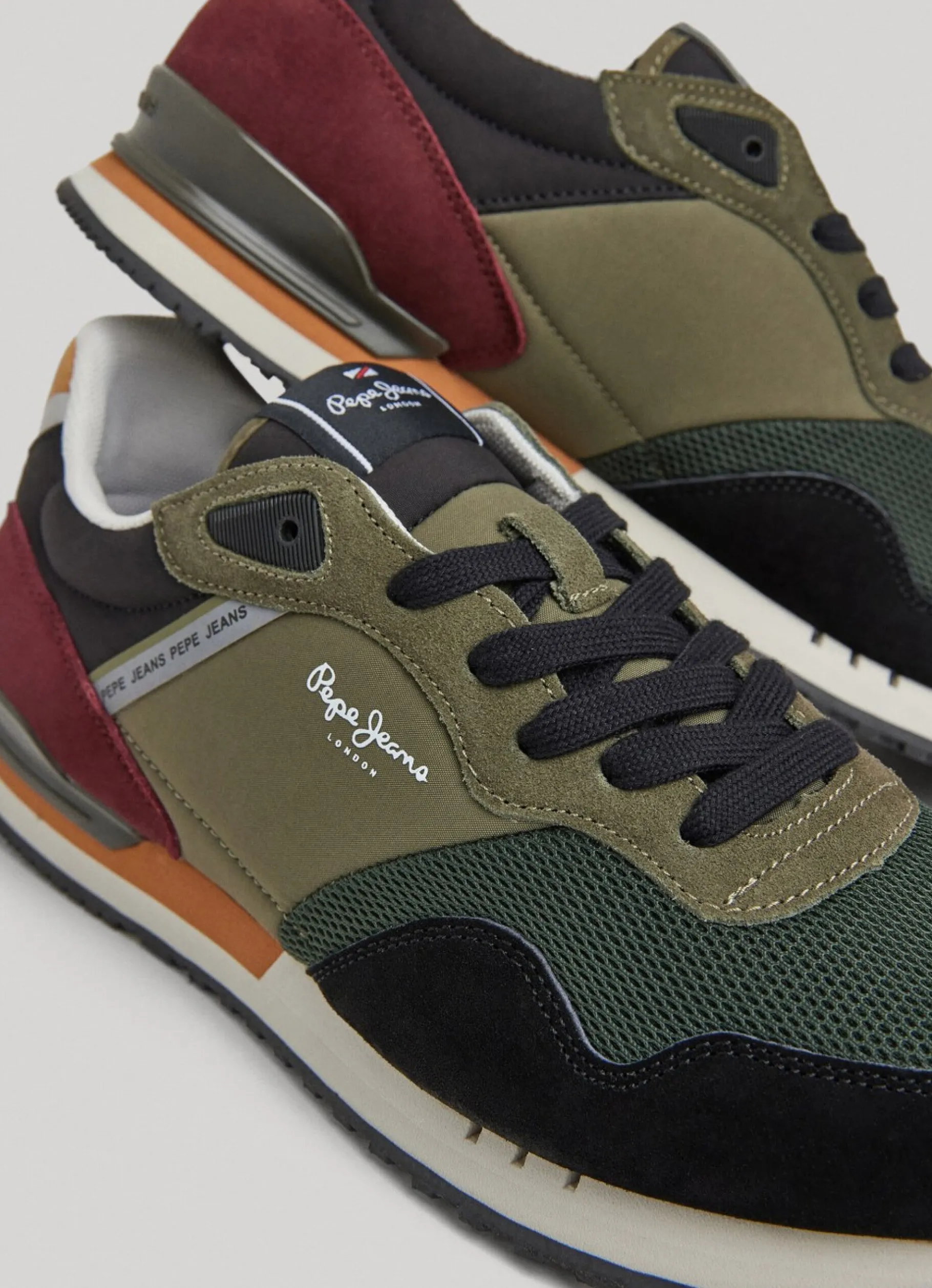 Men Pepe Jeans London Forest Running Shoes