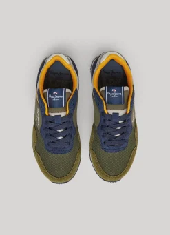 Boy Pepe Jeans London Forest Running Shoes
