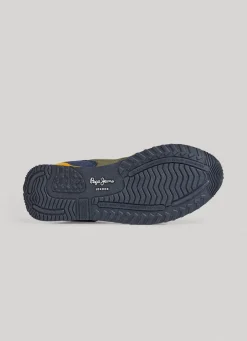 Boy Pepe Jeans London Forest Running Shoes