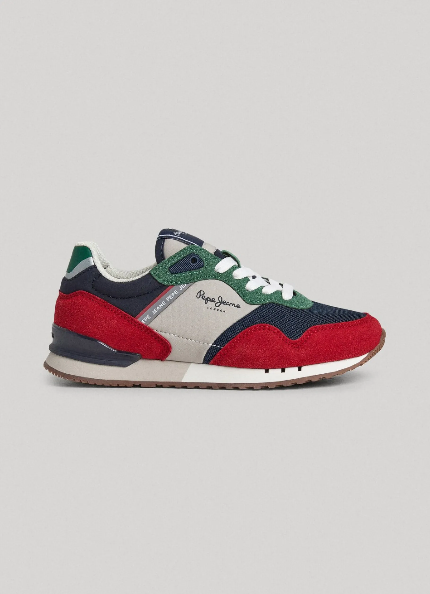 Boy Pepe Jeans London Forest Running Shoes