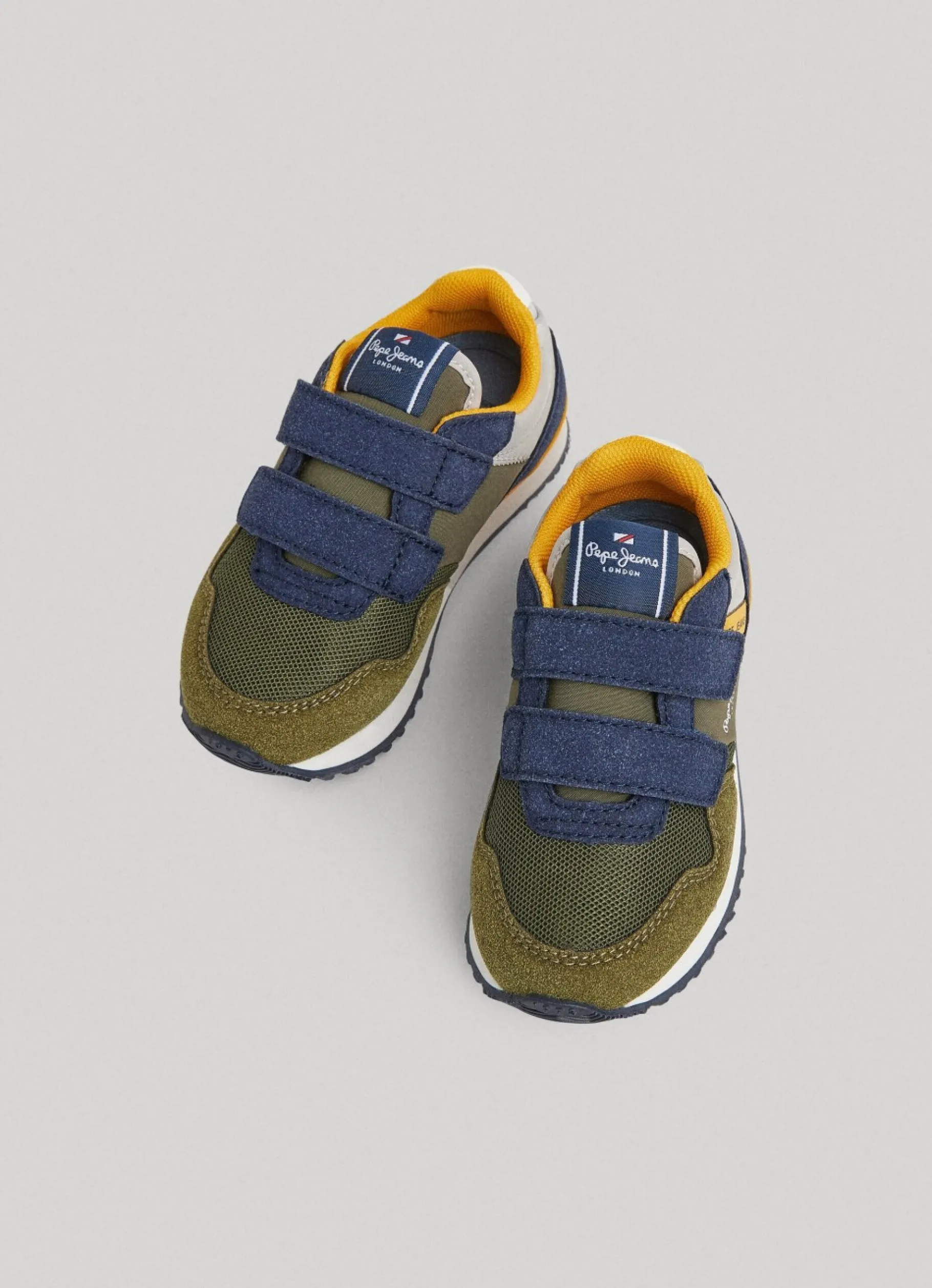 Boy Pepe Jeans London Forest Running Shoes