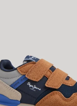 Boy Pepe Jeans London Forest Running Shoes