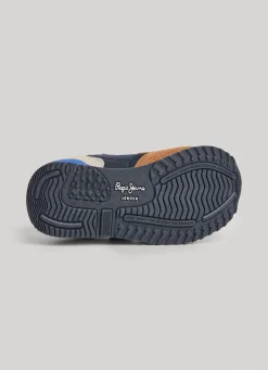 Boy Pepe Jeans London Forest Running Shoes