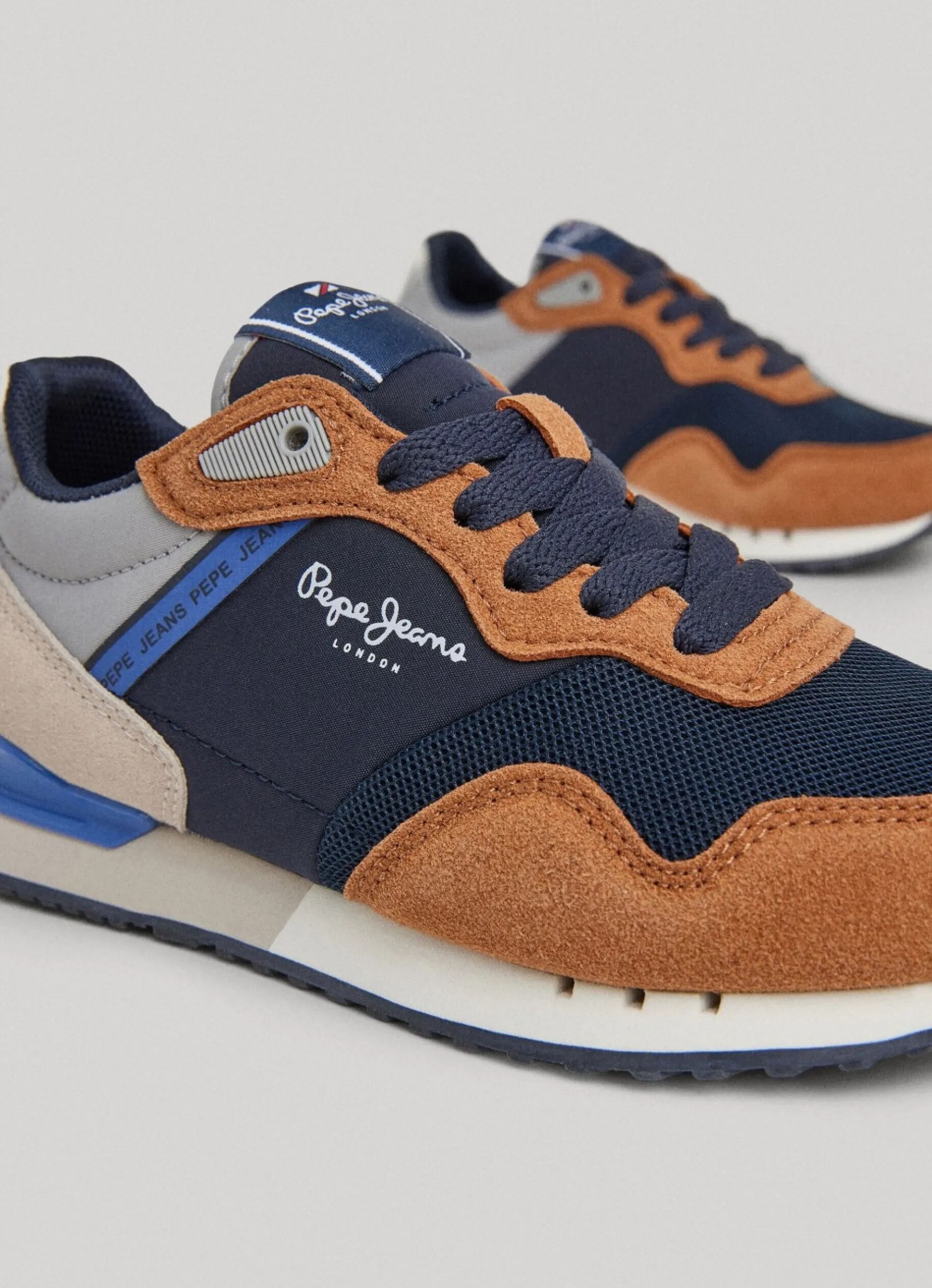 Boy Pepe Jeans London Forest Running Shoes