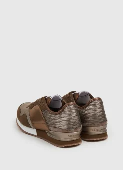 Women Pepe Jeans London Sequins Running Shoes