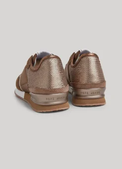 Women Pepe Jeans London Sequins Running Shoes