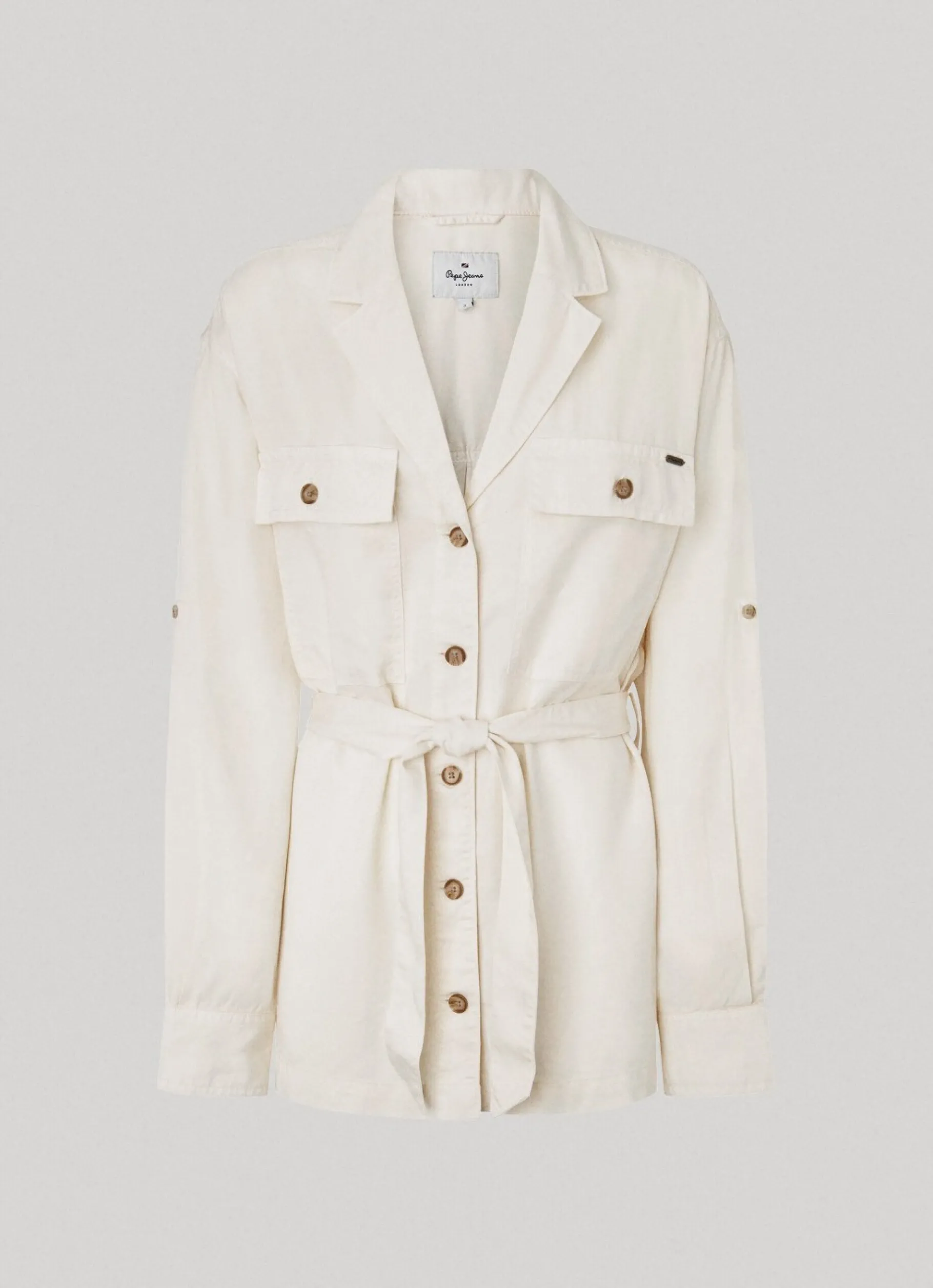 Women Pepe Jeans Long Relaxed Fit Overshirt