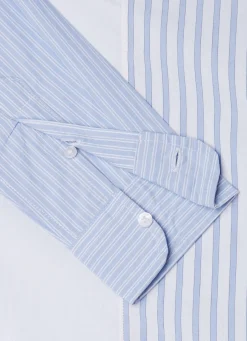 Women Pepe Jeans Long Striped Poplin Shirt