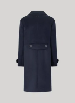 Women Pepe Jeans Long Wool Coat