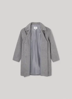 Girl Pepe Jeans Long Wool Coat