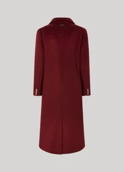 Women Pepe Jeans Long Wool Coat