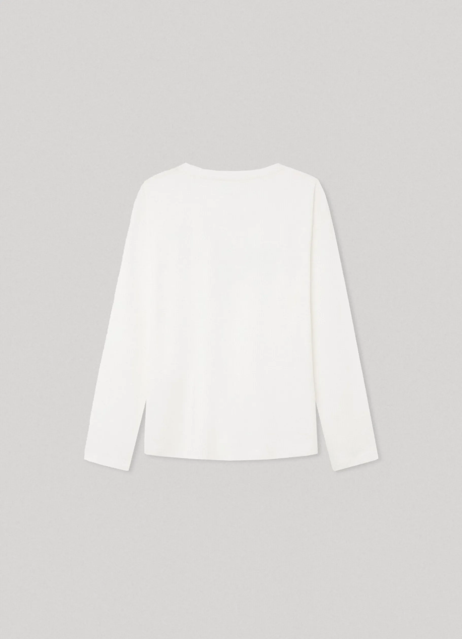 Girl Pepe Jeans Long-Sleeve Logo Print T-Shirt