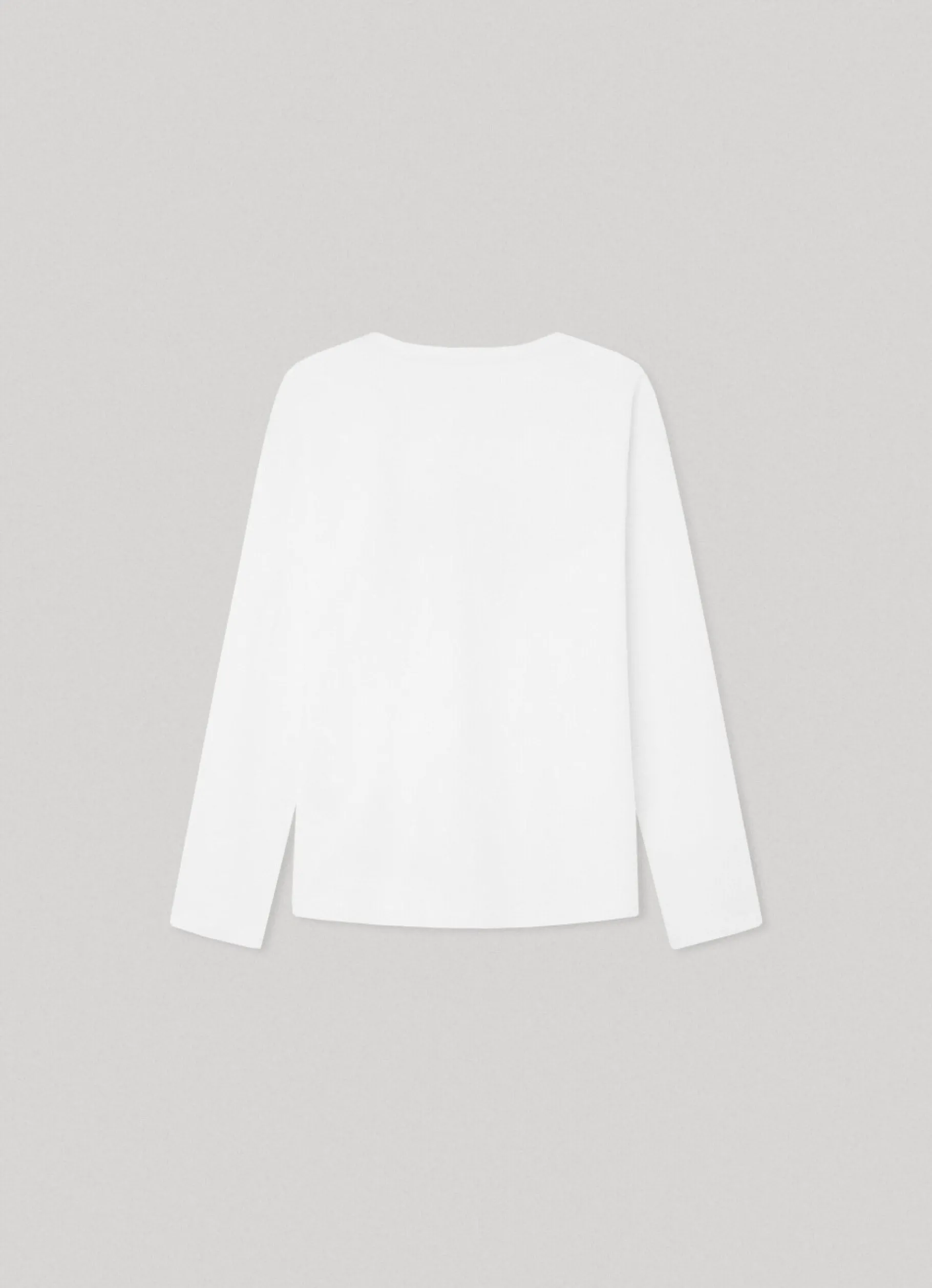 Girl Pepe Jeans Long-Sleeve Logo Print T-Shirt