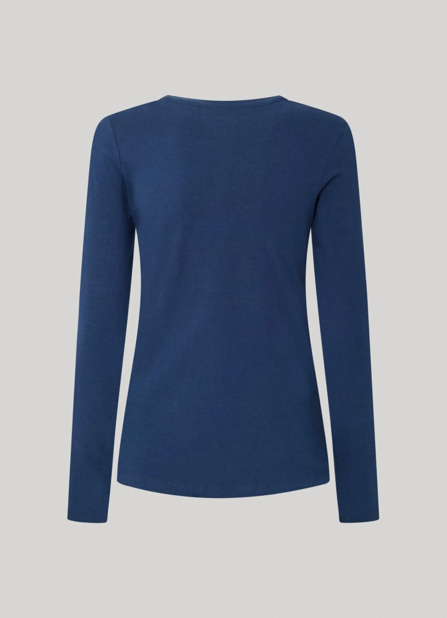 Women Pepe Jeans Long-Sleeved Cotton T-Shirt