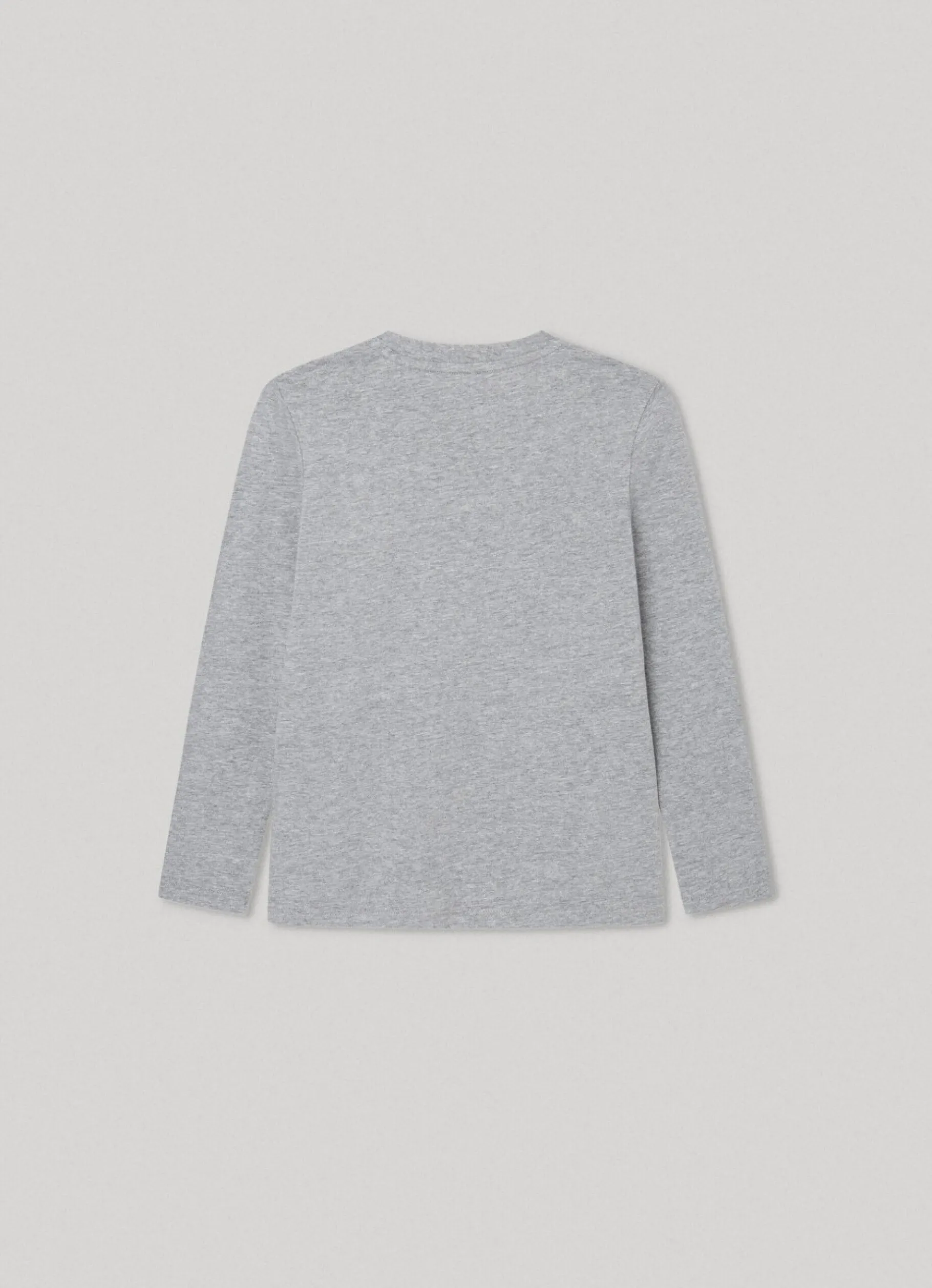 Boy Pepe Jeans Long-Sleeved Logo Print T-Shirt