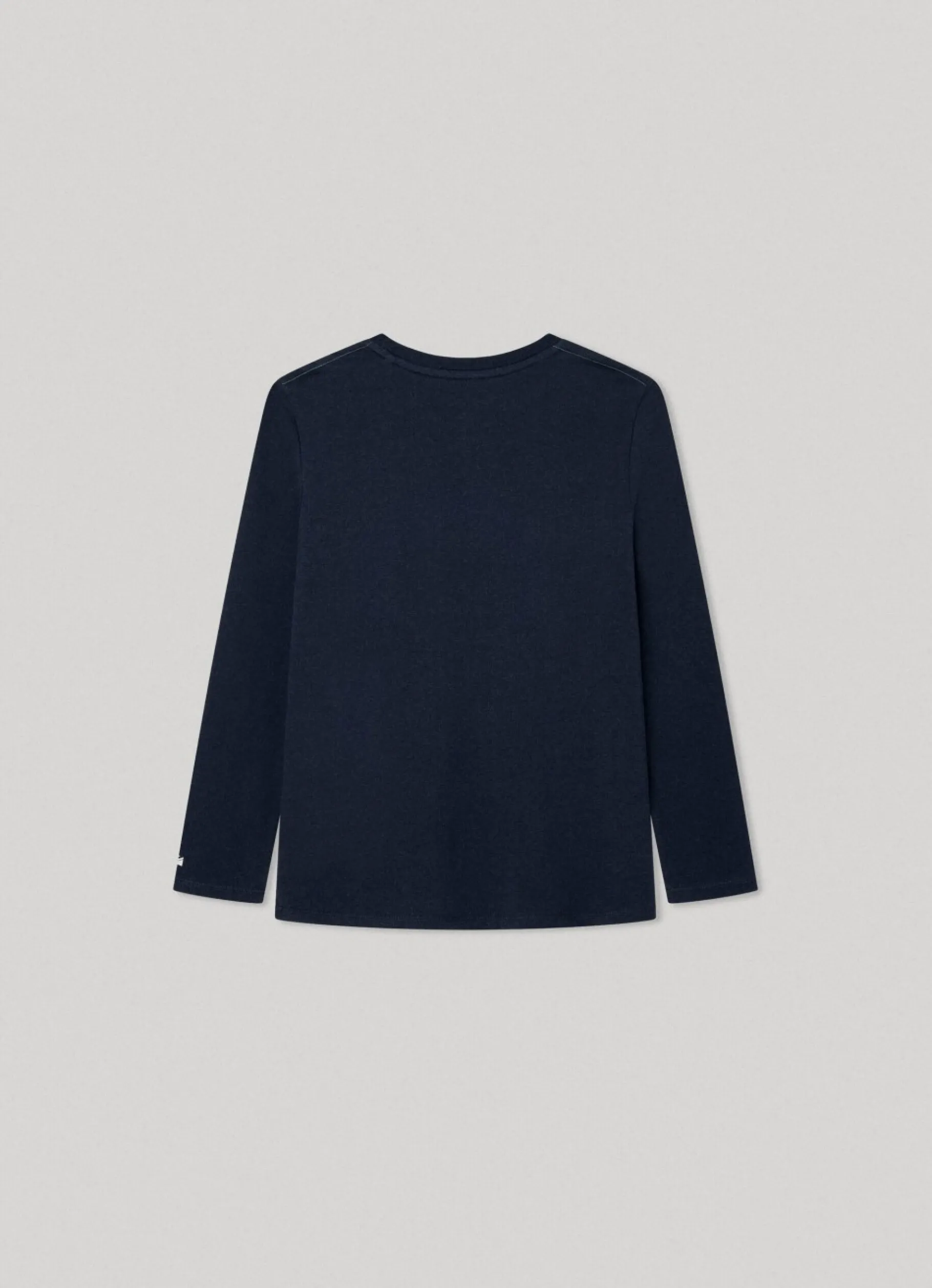 Boy Pepe Jeans Long-Sleeved Logo Print T-Shirt