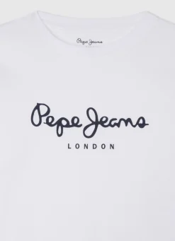 Boy Pepe Jeans Long-Sleeved T-Shirt Printed Logo