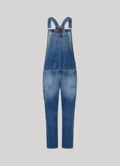 Men Pepe Jeans Loose Fit Dungarees
