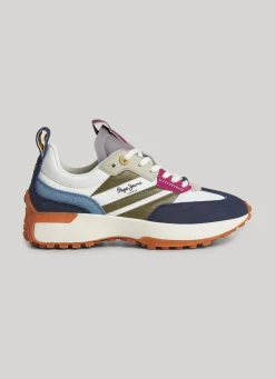 Women Pepe Jeans Lucky Grand Combined Trainers