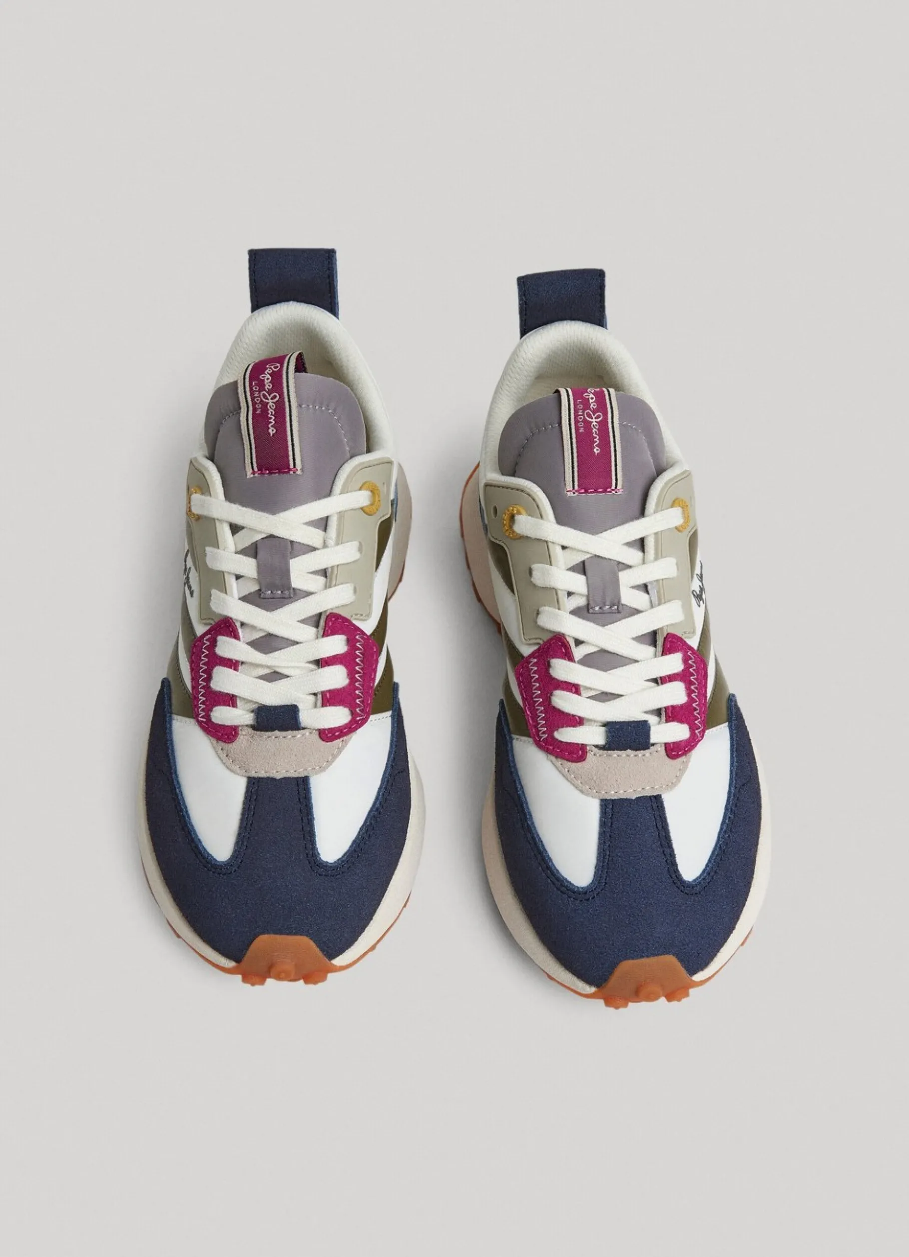 Women Pepe Jeans Lucky Grand Combined Trainers
