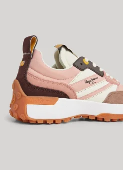 Women Pepe Jeans Lucky Grand Combined Trainers