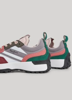 Women Pepe Jeans Lucky Grand Combined Trainers