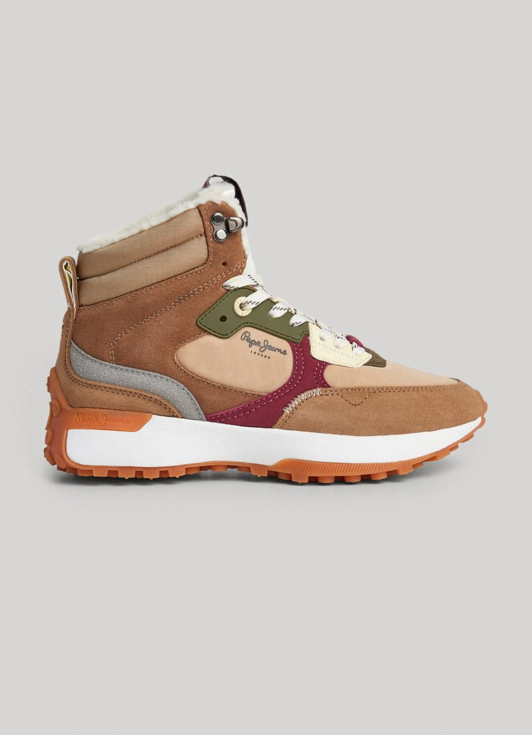 Women Pepe Jeans Lucky Treck Combined Trainers