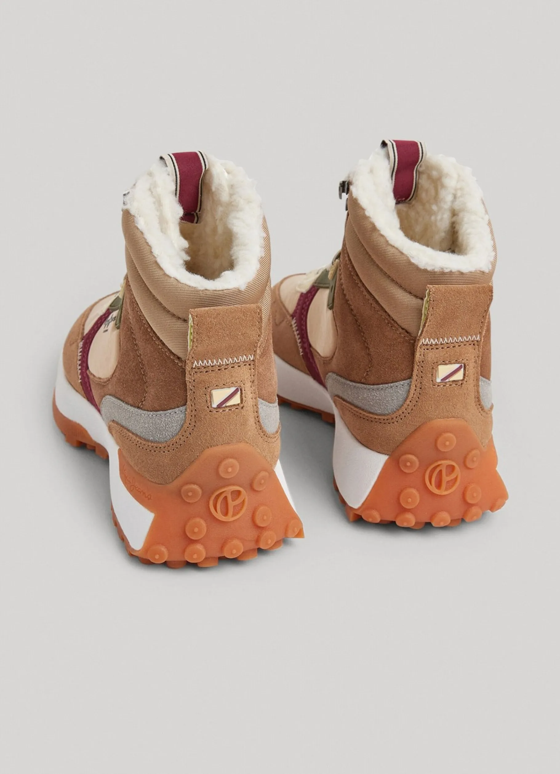 Women Pepe Jeans Lucky Treck Combined Trainers