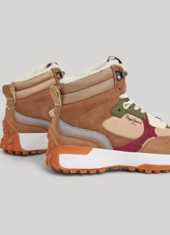 Women Pepe Jeans Lucky Treck Combined Trainers