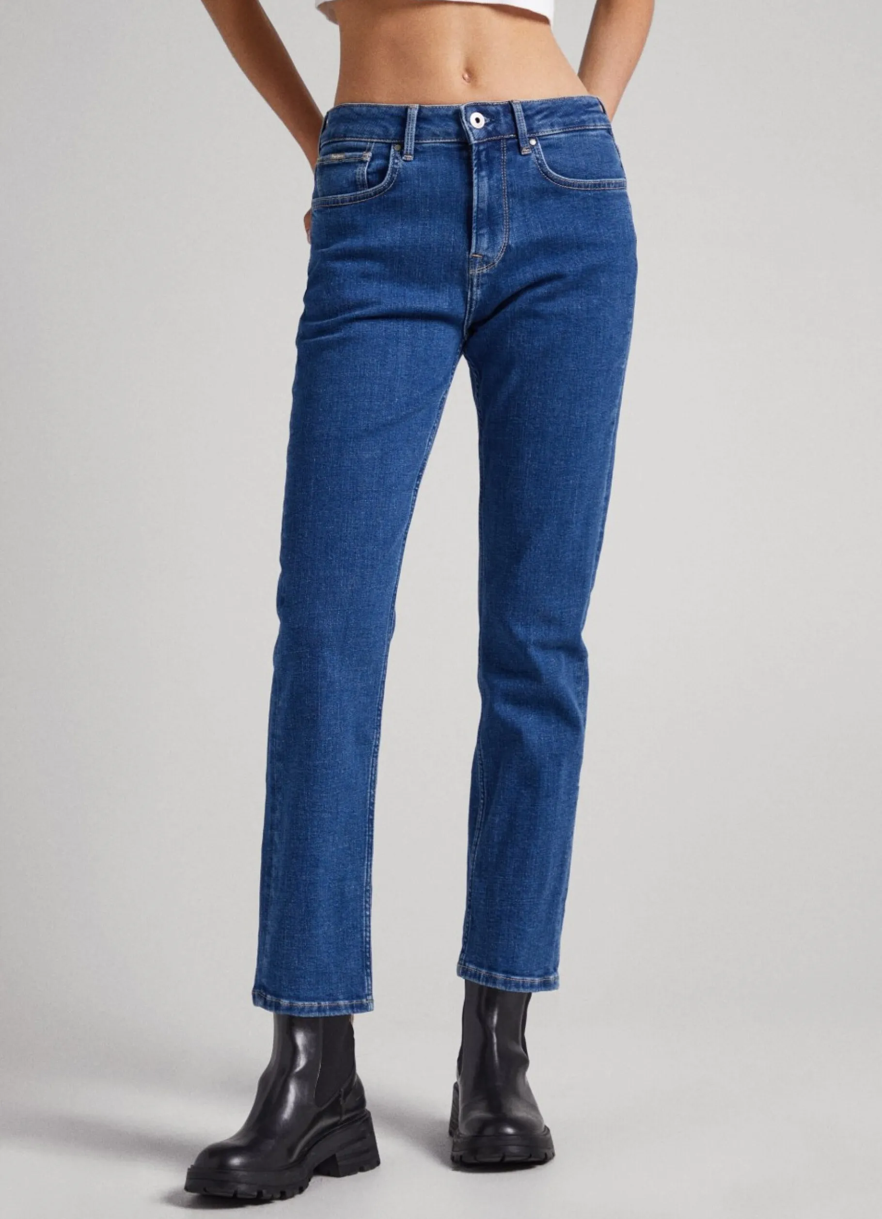 Women Pepe Jeans Mary Regular Fit High-Rise Jeans