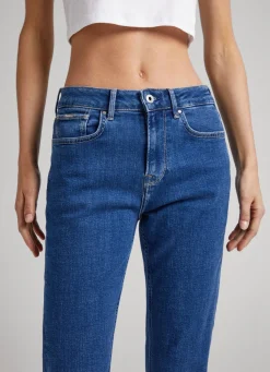 Women Pepe Jeans Mary Regular Fit High-Rise Jeans
