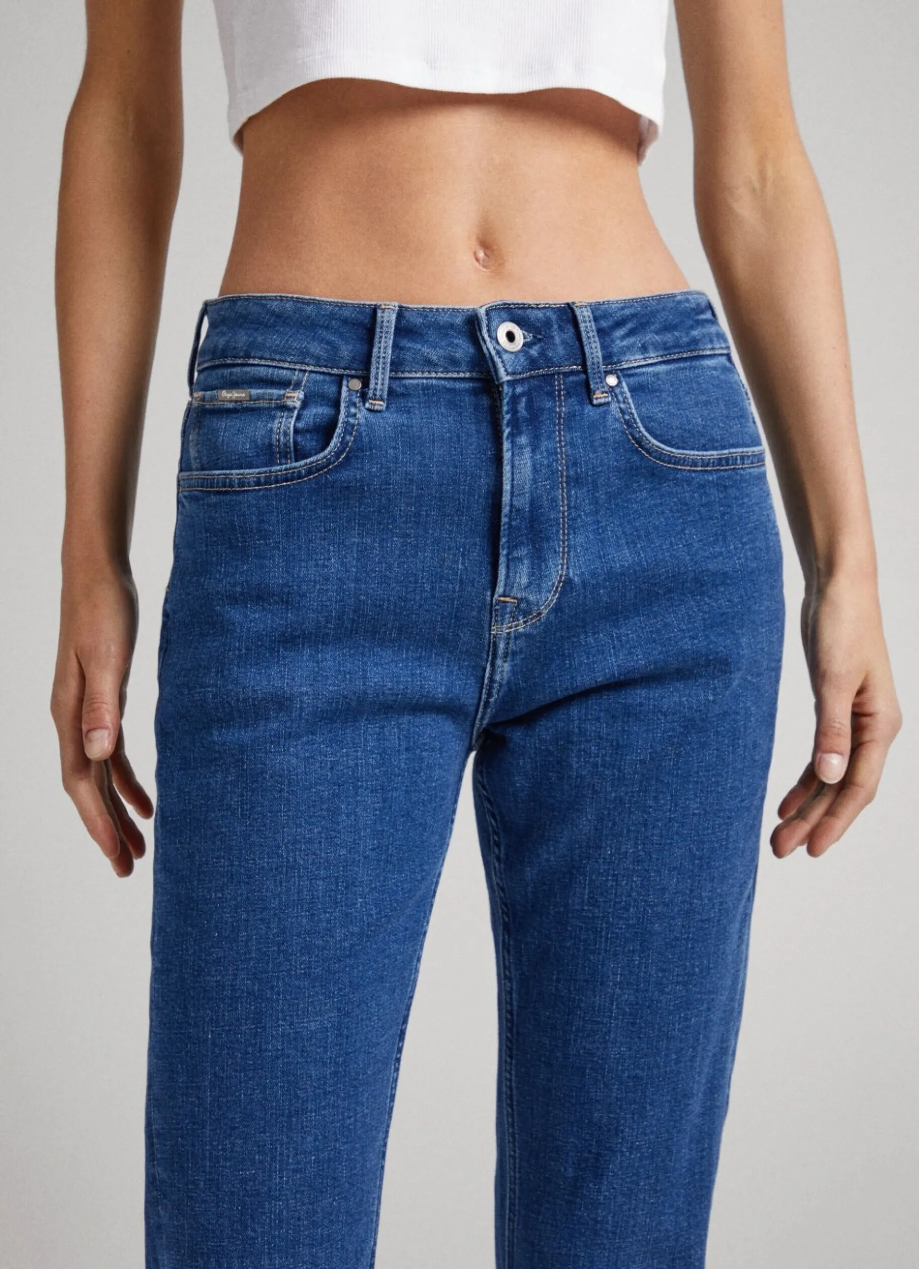 Women Pepe Jeans Mary Regular Fit High-Rise Jeans