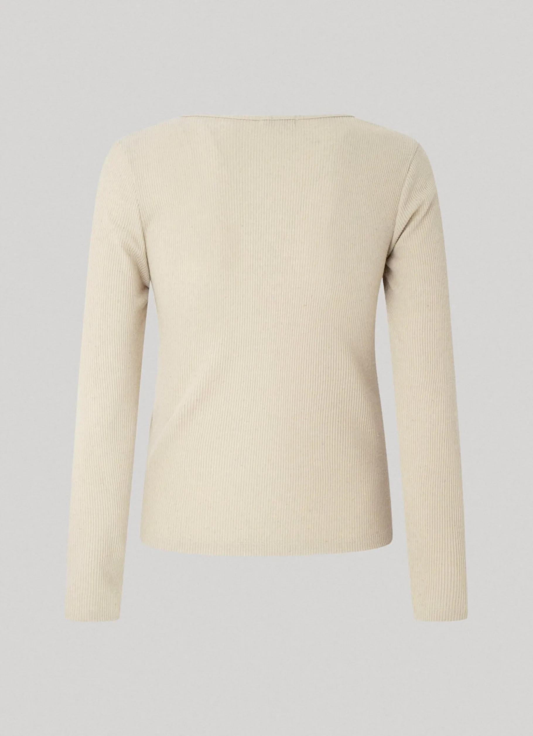 Women Pepe Jeans Melange Rib T-Shirt