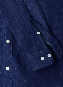 Men Pepe Jeans Micro Dots Cotton Shirt