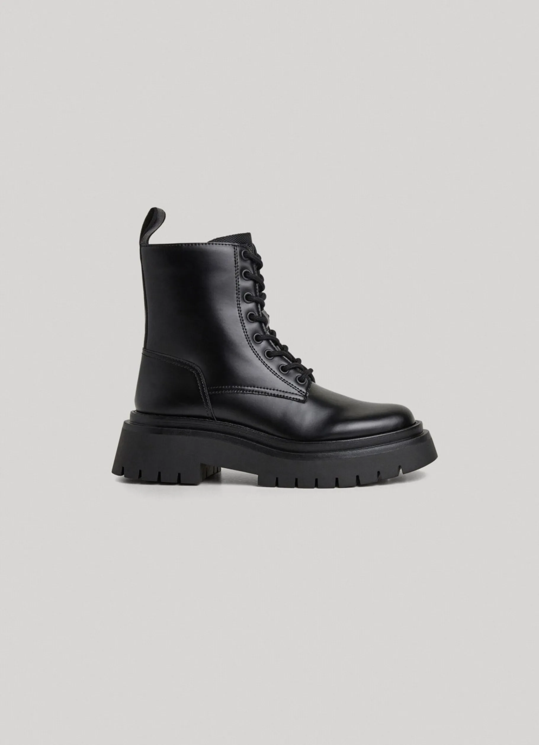 Women Pepe Jeans Mid-Cut Utility Boots