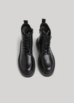 Women Pepe Jeans Mid-Cut Utility Boots