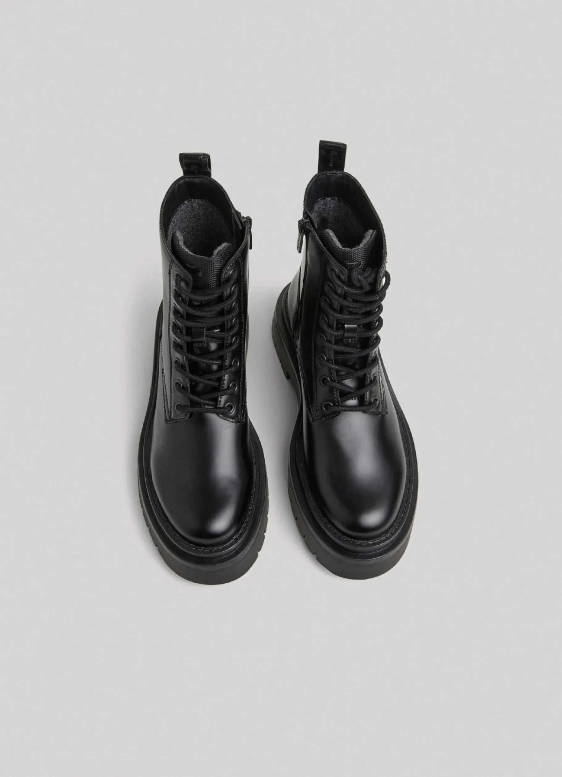 Women Pepe Jeans Mid-Cut Utility Boots
