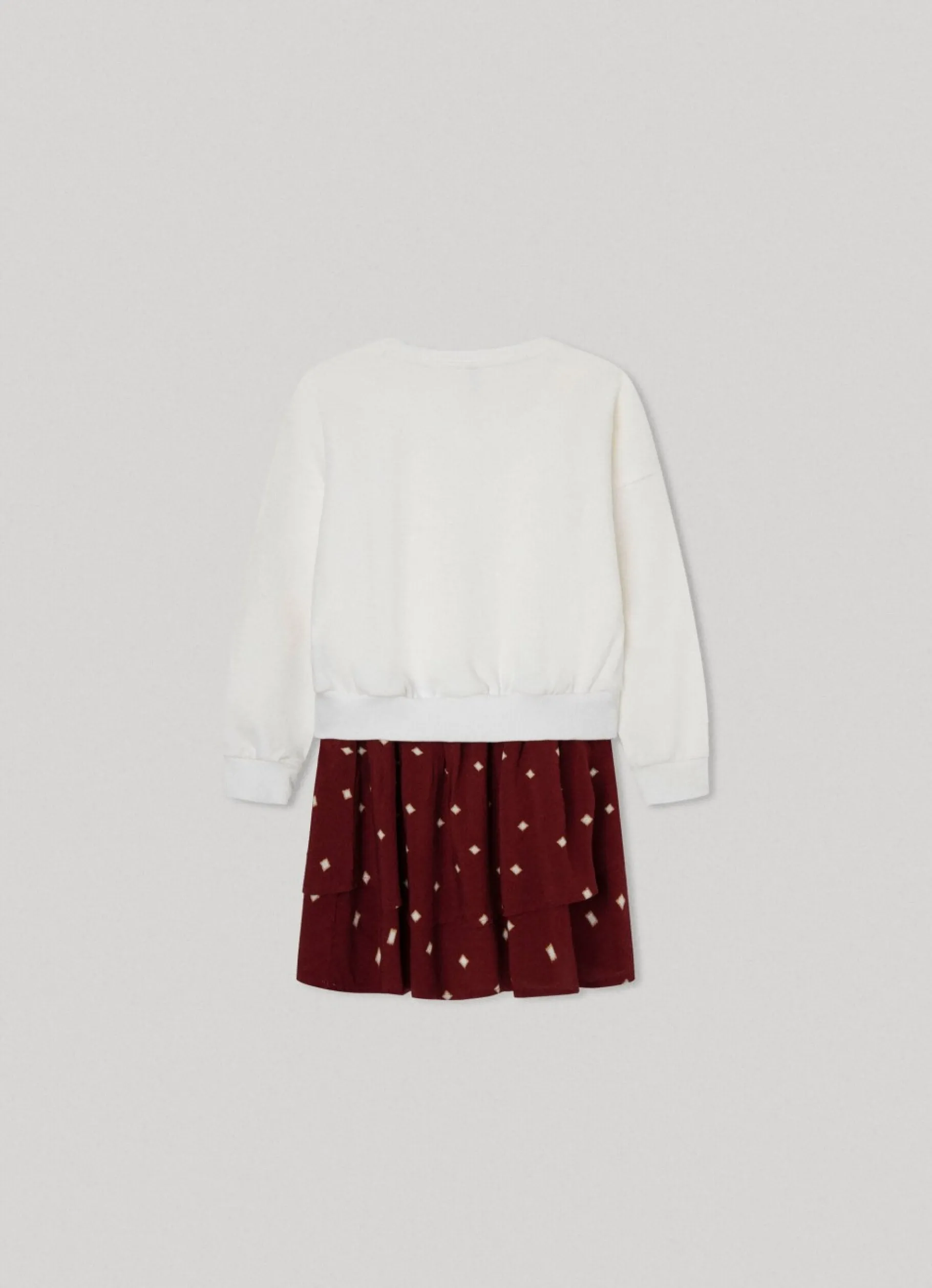 Girl Pepe Jeans Mixed Logo Print Dress
