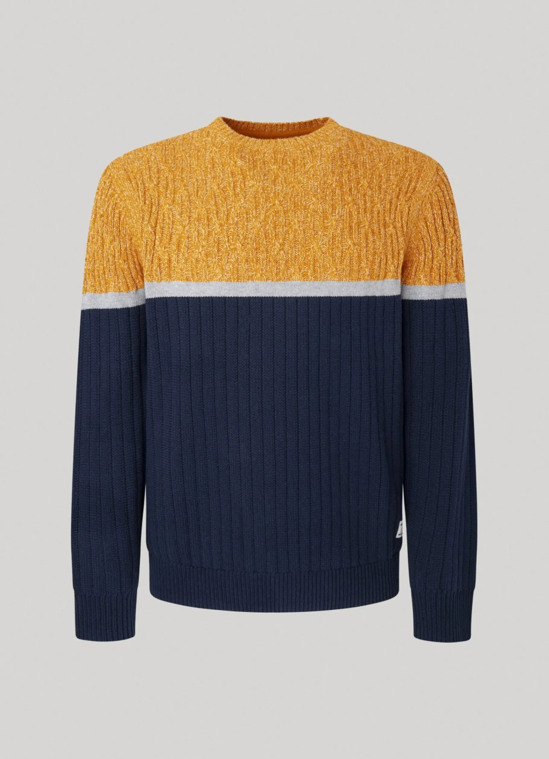 Men Pepe Jeans Mixed Stitch Sweatshirt