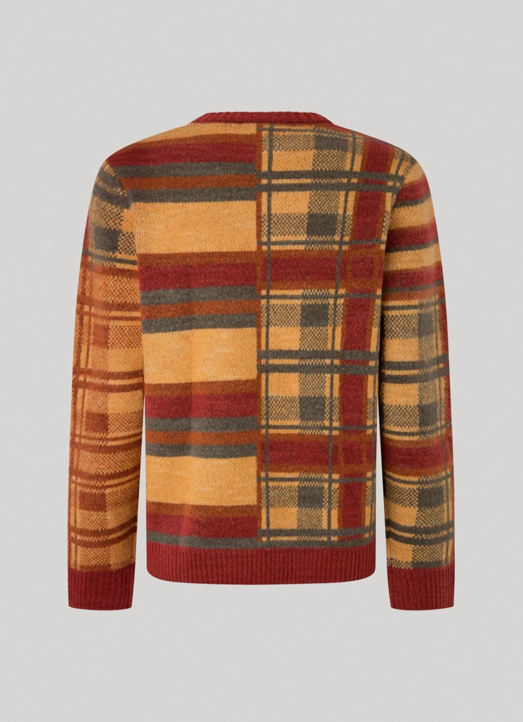 Men Pepe Jeans Multy Check Cotton Sweatshirt