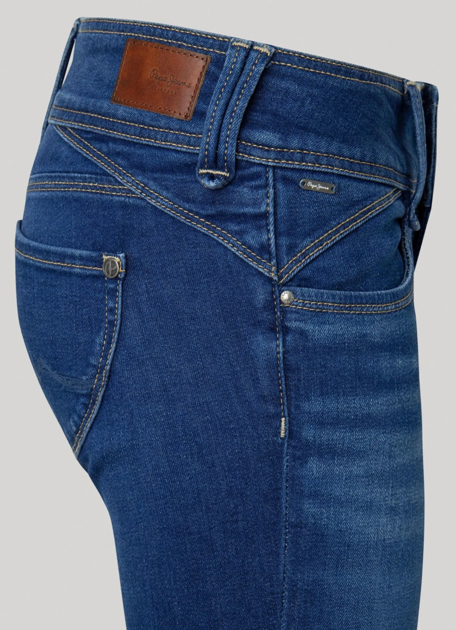 Women Pepe Jeans New Gen Regular Fit Mid-Rise Jeans