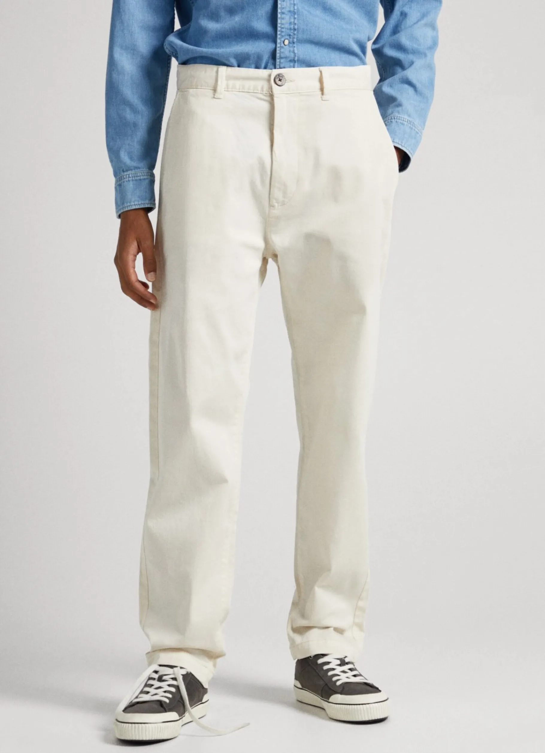 Men Pepe Jeans Nils Loose Fit Chino Pants