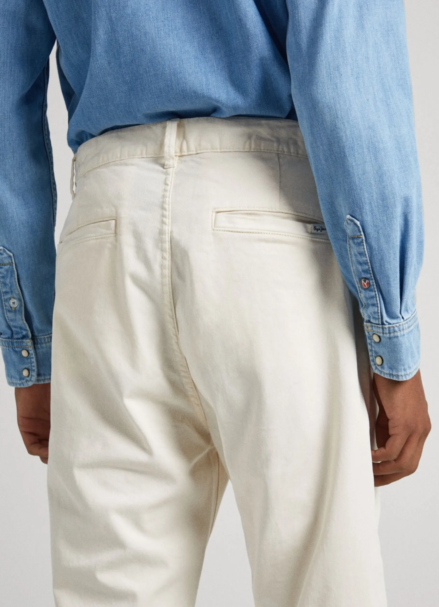 Men Pepe Jeans Nils Loose Fit Chino Pants