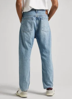 Men Pepe Jeans Nils Loose Fit Drop-Waist Jeans