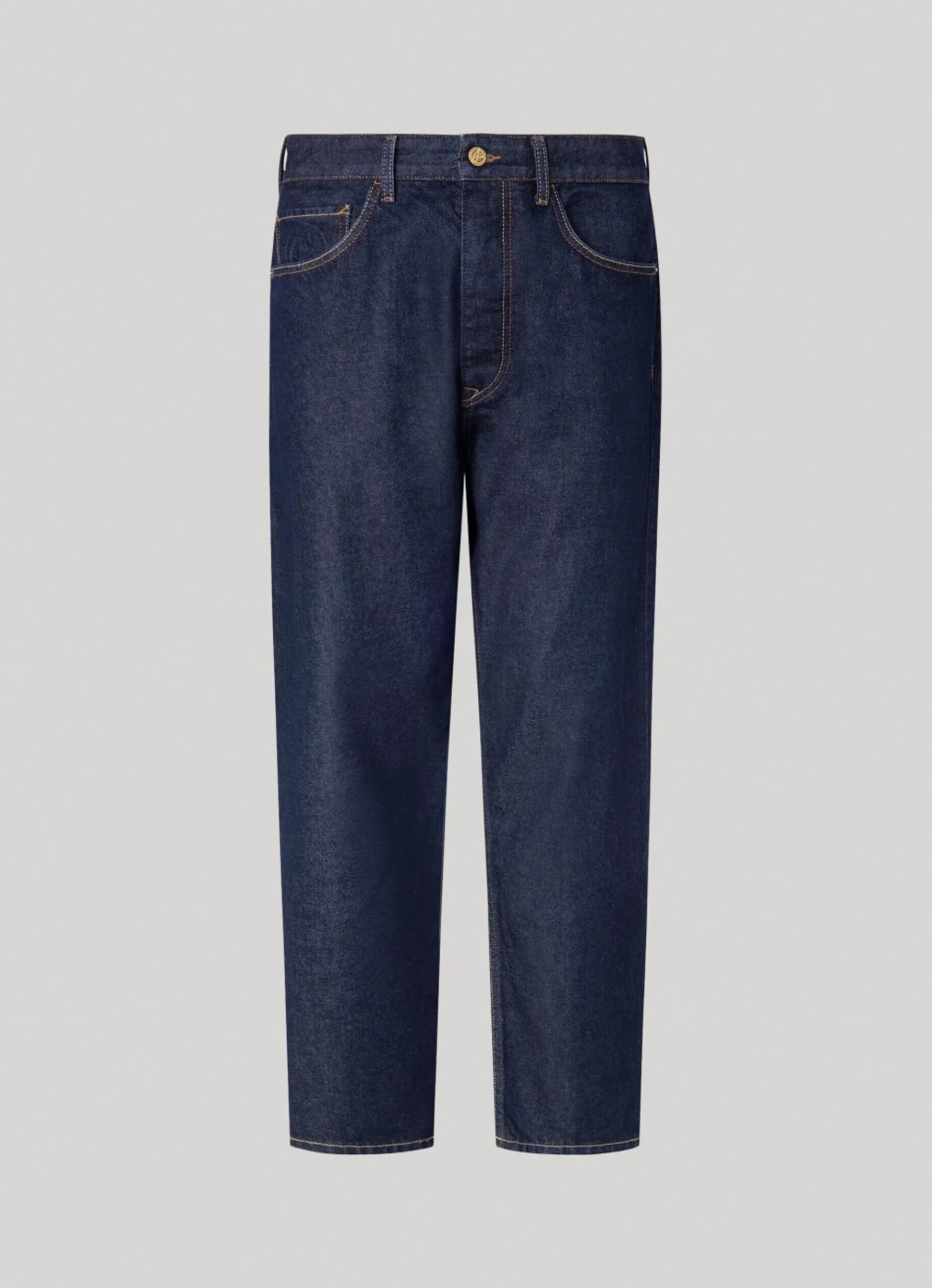 Men Pepe Jeans Nils Raw Loose Fit Drop-Waist Jeans